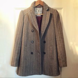🚩SOLD🚩Tweed Pea Coat, S